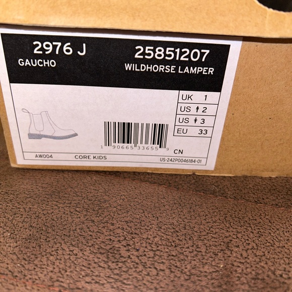 Authentic Used Dr. Martens Gaucho Boots Brown Size UK 1, US Boy2 US girl 3 EU 33 - Picture 3 of 7